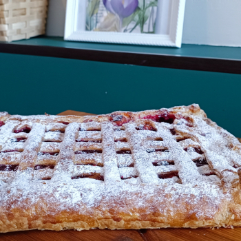 Пирог с творогом и вишней сл т 1кг - Рестораны, кафе, бары